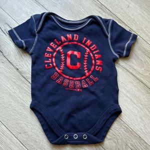 Cleveland Indians onesie